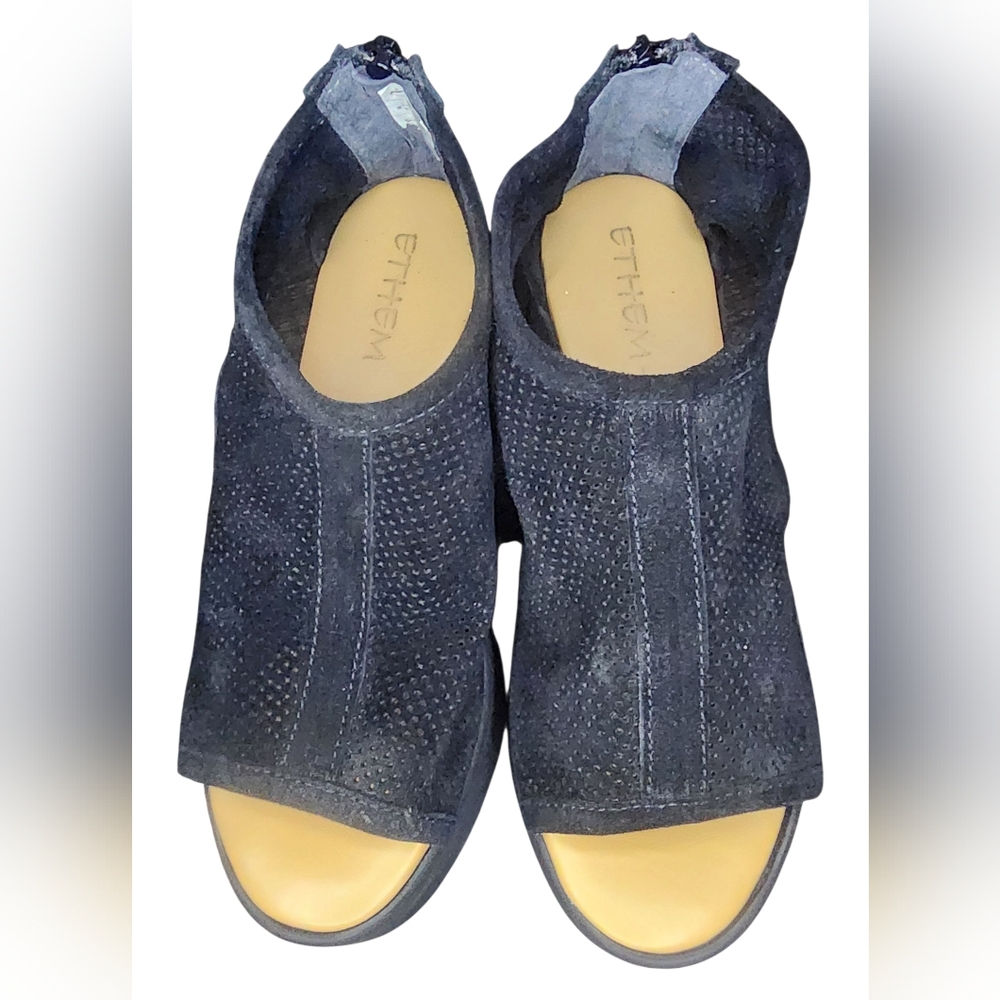 Ethem Suede Perforated Sandals, Womens 36 EU (5-5.5 US) - Picture 4 of 10